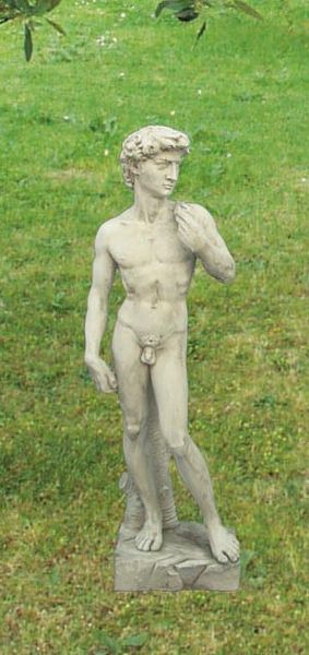 Produzione statua da giardino in cemento bianco