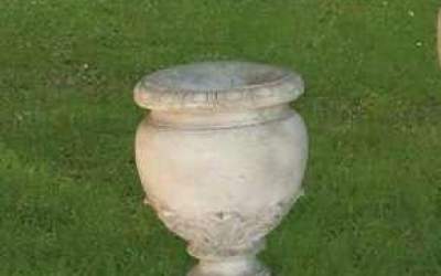 Garden white cement Pot, Vs31A