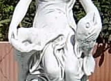 Statua in cemento bianco da giardino, St78