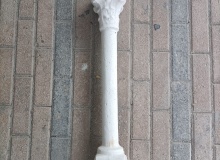 balaustro cemento bianco Bi23