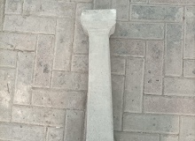 balaustro cemento bianco Bi25