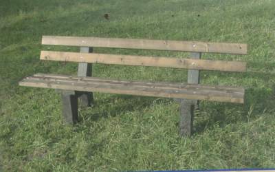 public bench, urban furniture, TP1208