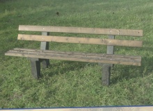 public bench, urban furniture, TP1208