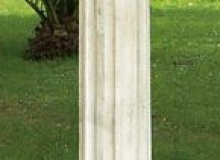 Garten Kolonne aus weißen Beton, TC01