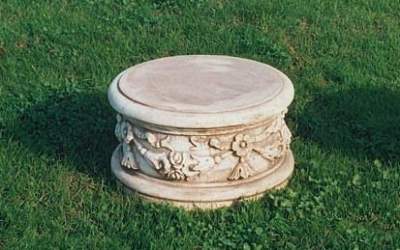 base festonata cemento da giardino TC70P