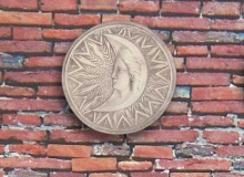 Dekorplatte Weißzement, Pa33