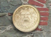 panel garden ornament, Pa36b