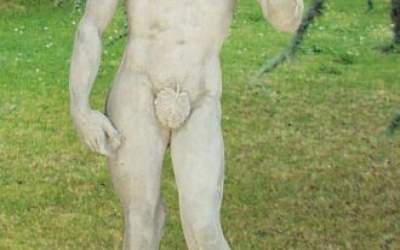 David di Michelangelo statua da giardino, TSA02C