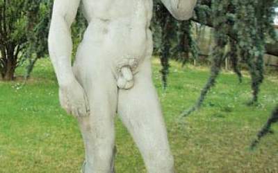 David di Michelangelo statua da giardino, TSA02E