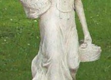 Statua in cemento bianco da giardino, St61